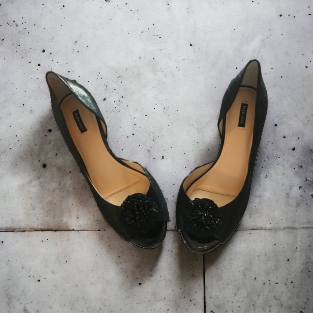 Alex Marie black heels